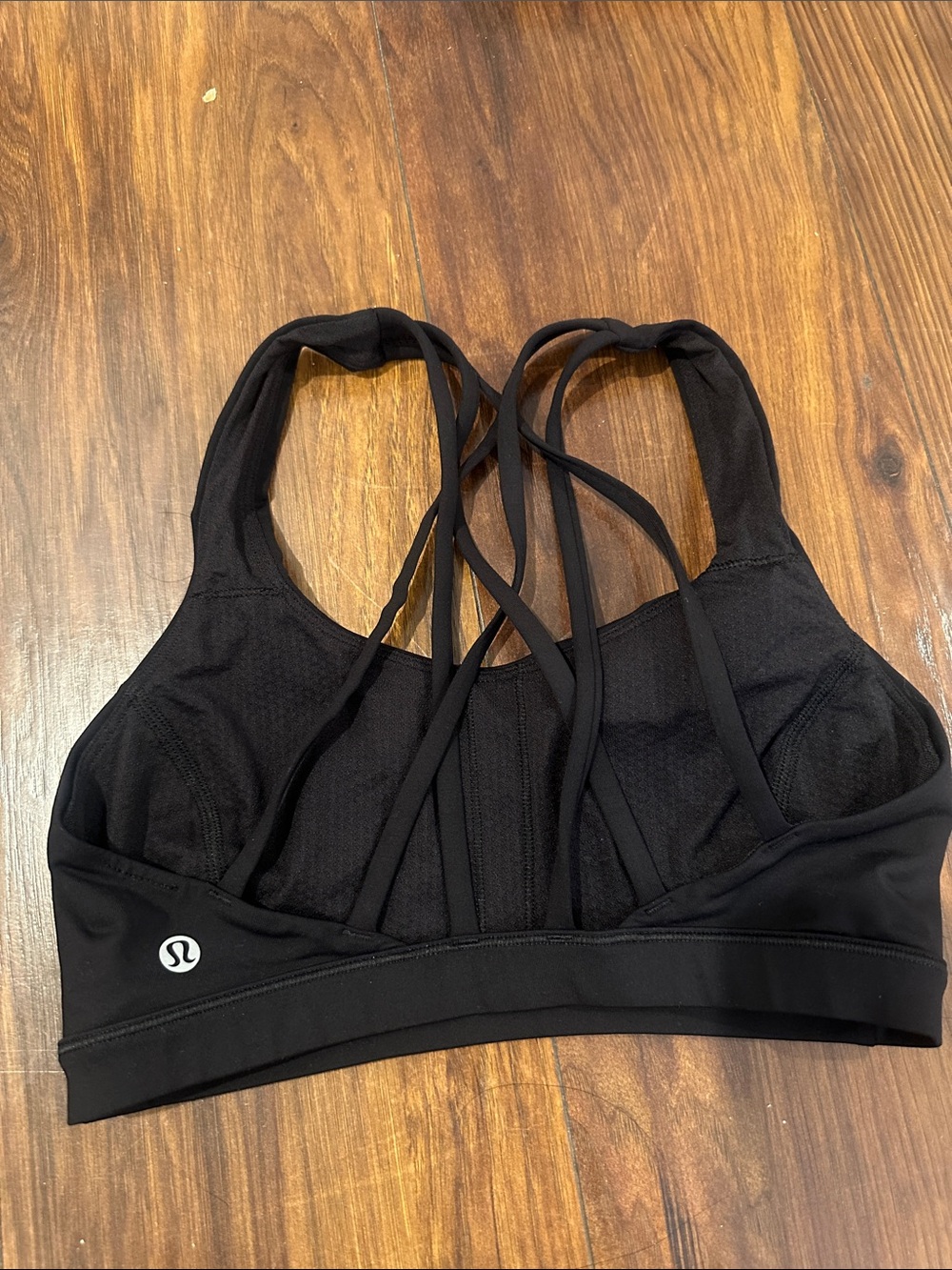 lululemon athletica Black Multi-Strap Sports Bra